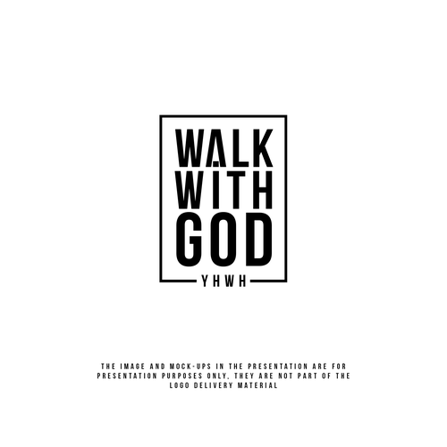 Walk With God Minimalist Luxury Logo for a Modern Faith & Fashion Brand Design by Artigo ✅