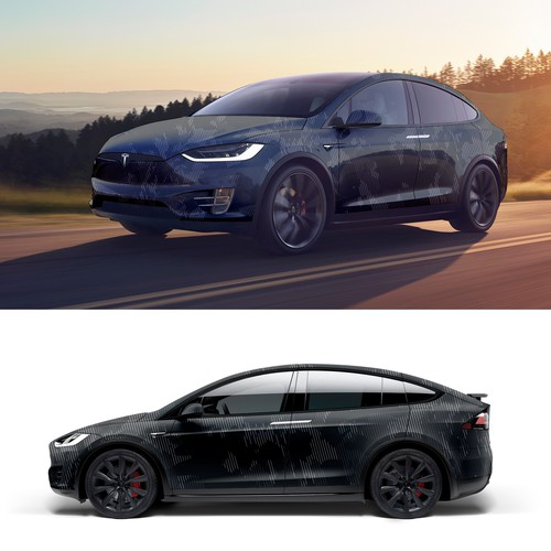 Tesla Model X Design por Stas Aer