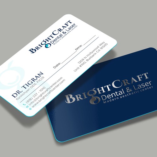 Modern Dental and Medical SPA business card Diseño de RENEXIT