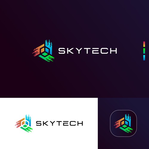 Help us design a futuristic logo for a cutting edge tech company. Réalisé par Bayu sants