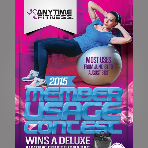 Design by lucifer eye titled "Anytime Fitness"