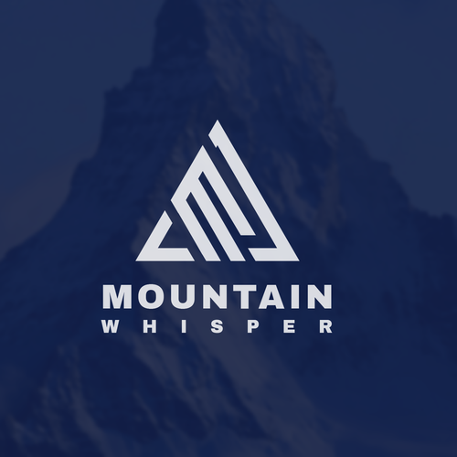 Design a mountain logo for a podcast on mountain sports Design réalisé par Night Hawk