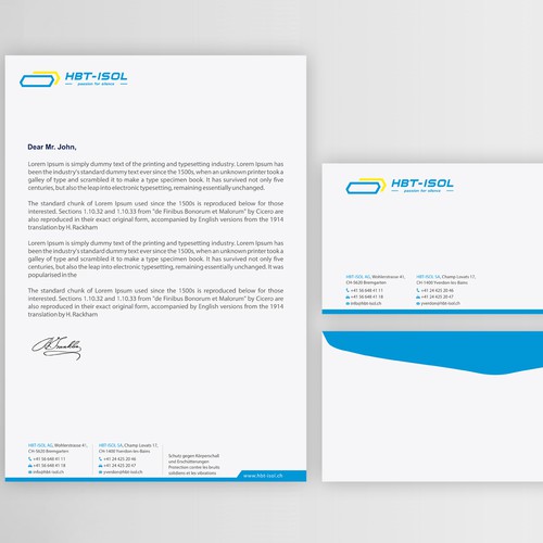 Implement the new logo on all our business papers Design by Dipenshah