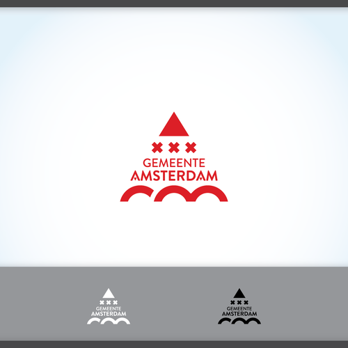 Community Contest: create a new logo for the City of Amsterdam Diseño de PapaRaja