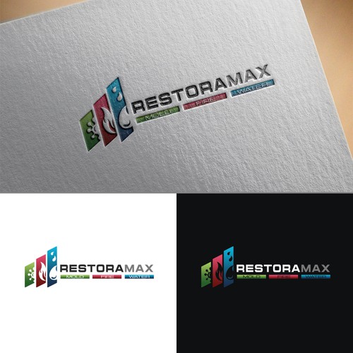 Restoration Company Branding. Design by Linduska