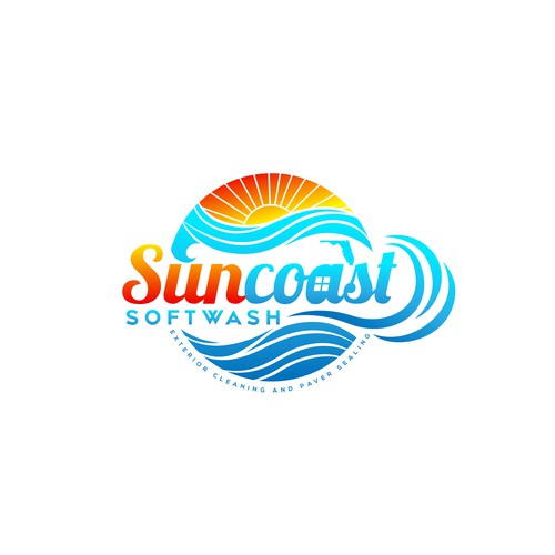 A logo for a softwash company that is appealing and inviting Diseño de CreCreature