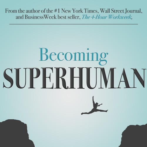 "Becoming Superhuman" Book Cover デザイン by patrickryan