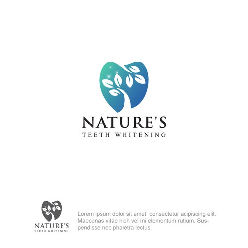 Nature's Teeth Whitening - Needs a Natural Company Logo Design by hasnagraphics