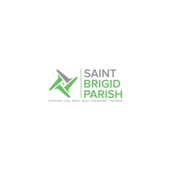 Design by K. Cobain titled "Saint Brigid Parish"