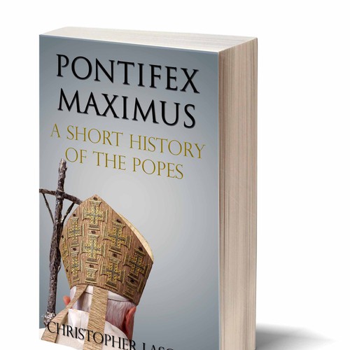 Book cover for a history of the popes Design by Parametric_chaos