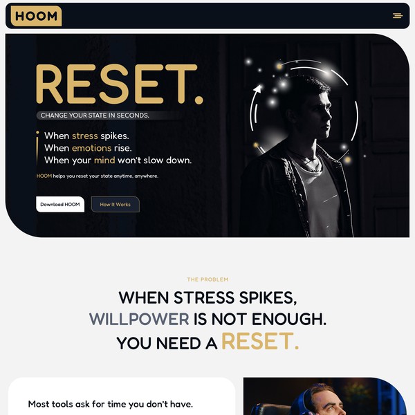 Modern Digital Wellness Product Needs Website