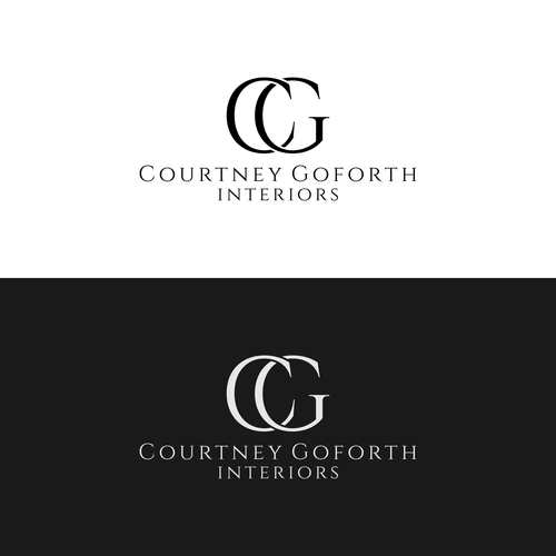 Luxury interior designer logo Design by Megan Tlampic