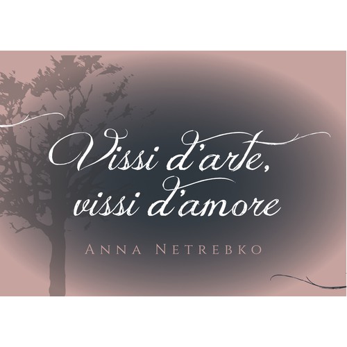 Illustrate a key visual to promote Anna Netrebko’s new album Réalisé par BohemianSoul
