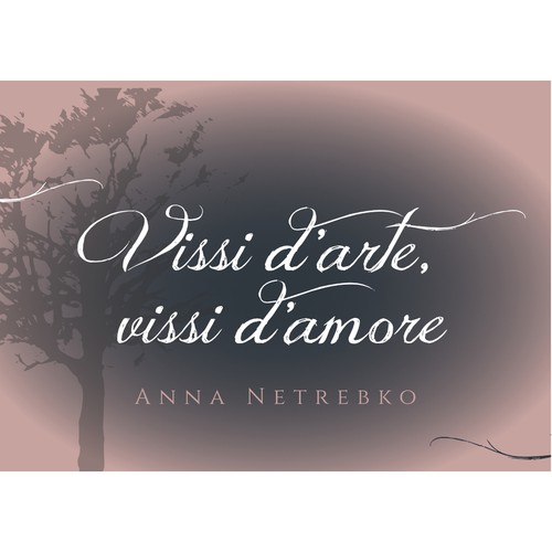 Illustrate a key visual to promote Anna Netrebko’s new album Design by BohemianSoul