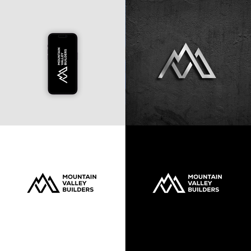 Custom Builder logo to appeal to high end clients. Design by Striker29