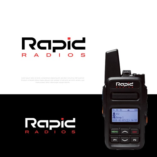 Masculine and Hip design for Walkie Talkie Brand Design by Half-Tone™