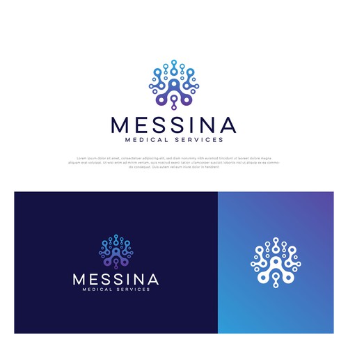 Diseño de Medical Testing Company - Messina Medical Services de Logocentris™