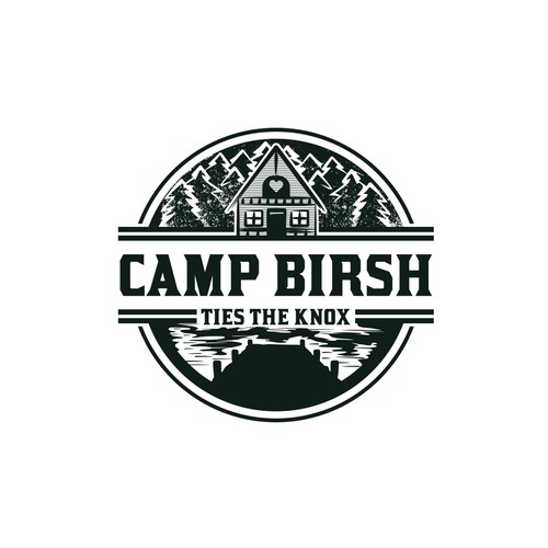 Design di Design Our Camp-Themed Wedding Logo! di MagsArt