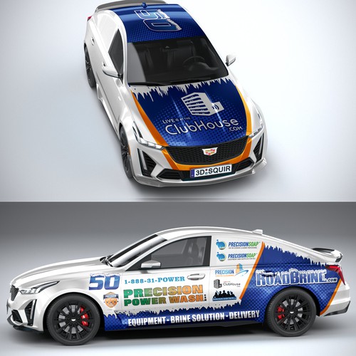 EPIC WRAP FOR NEW CADALAIC CT5 2021 Design by ssrihayak