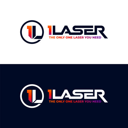 Please design the best logo for consumer laser industry for "1 Laser" Design by canda