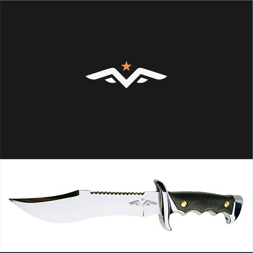 MF BladeWorks needs a bold twist on a logo. Design by Indra Ardiananta