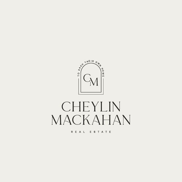 Modern logo for a realtor in Santa Barbara, CA