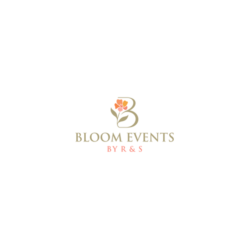 "Logo for floral & design company for events" winning Landing page design