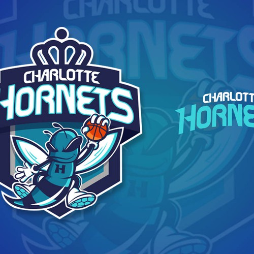 Community Contest: Create a logo for the revamped Charlotte Hornets! Design by Hugor1