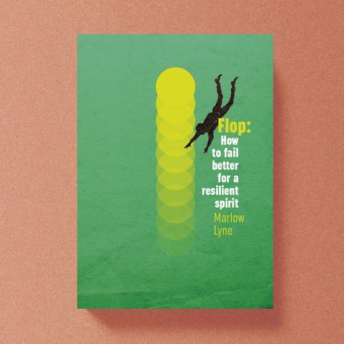 Design a book cover for a book called "FLOP" ! Design by gus domingues