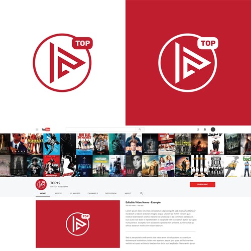 Create an Eye- Catching, Timeless and Unique Logo for a Youtube Channel! Diseño de Design$