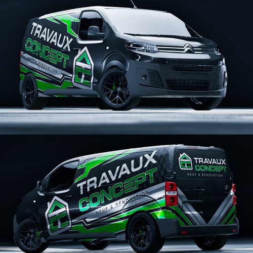 Car, truck or van wrap contest entry by J.Chaushev