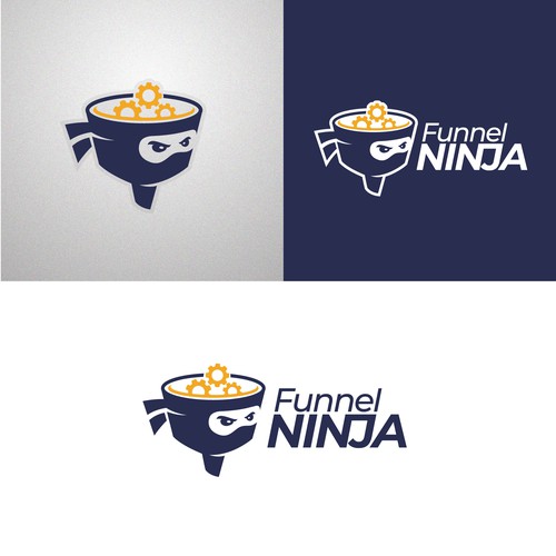 Looking For A Ninja Logo For Our Marketing Agency 🥷🏻 Design by masjacky