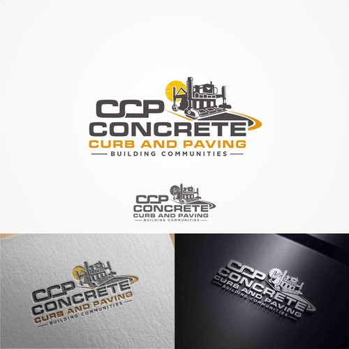 Concrete Curb and Paving- Modern Slipform Paving Subcontractor Design by Pajero_Yaya