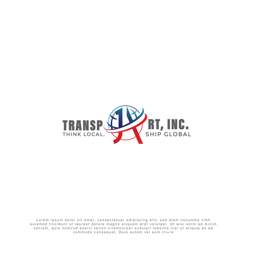 Design J.A. Transport Shipping company por Karl.J