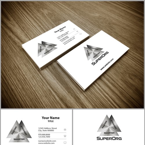 Logo to depict organizational intelligence, speed, and strength to enable CEO success. Design by Creafyx