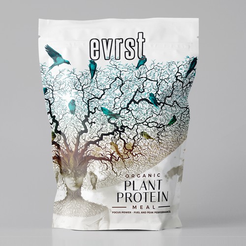 Can you help my plant protein brand come to life? Design by Jena-288