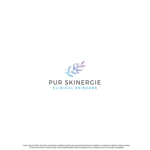 Simple, colorful, modern-ish logo for clinical acne/anti-products. Design by Northpix Studio®