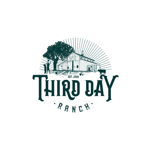 Capture essence of Texas ranch experience in new Third Day Ranch logo Design réalisé par samsoel