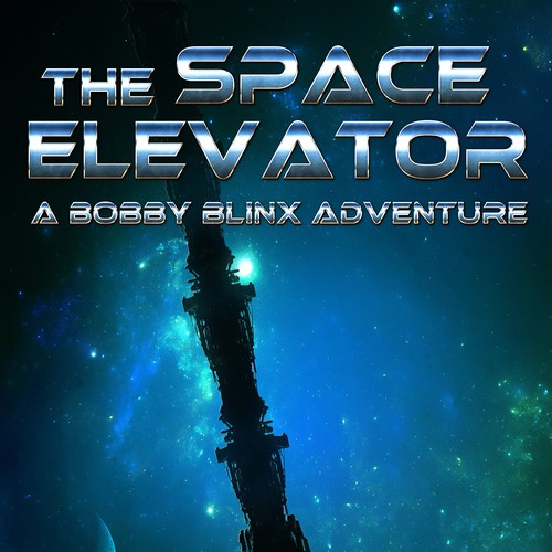 Book Cover for an epic science fiction adventure. Design by 8bit Design