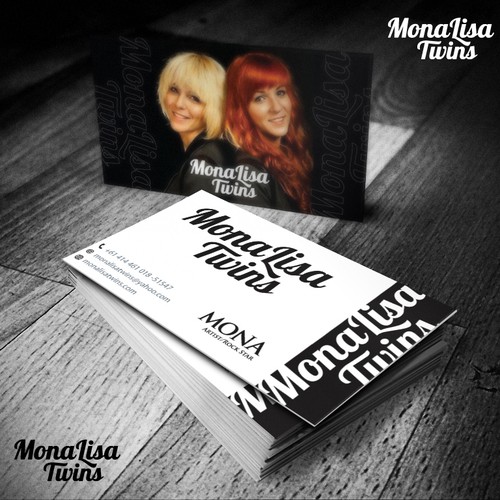 Volume 2 white Logo – MonaLisa Twins