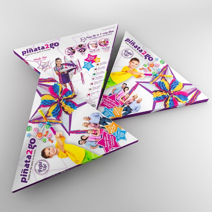 Box Piñata2go | Product packaging contest