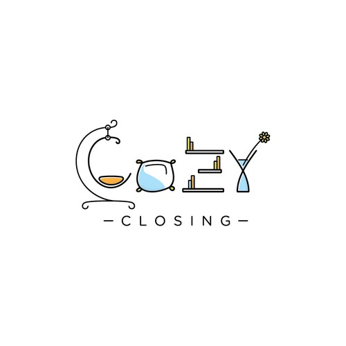 "Cozy Closing Home Staging Unique Logo" Design by Putranarisa