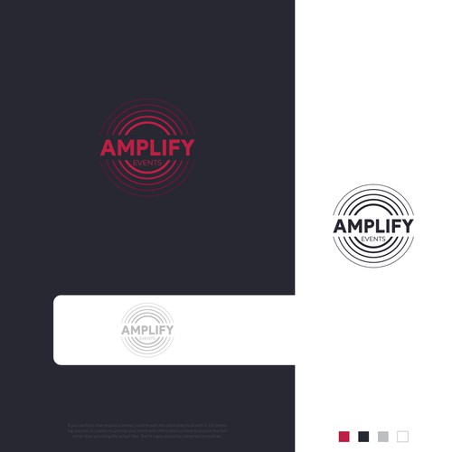 Amplify Logo Design von BLUE_FOX™