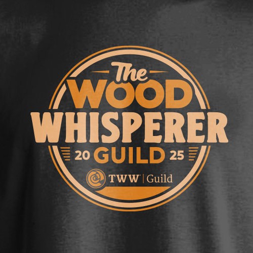 "2025 Wood Whisperer Guild Tshirt" winning 