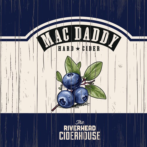 Design a rustic feeling slim can for hard apple cider Diseño de DesinNIK