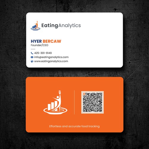 Smart looking business card Design by prosenjit_P