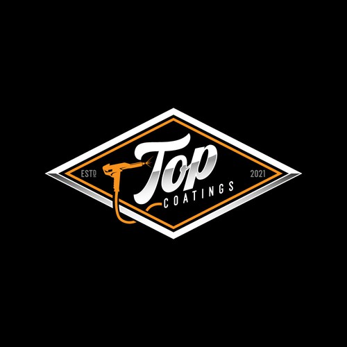 Logo for TOP Coatings Design by AlarArtStudio™