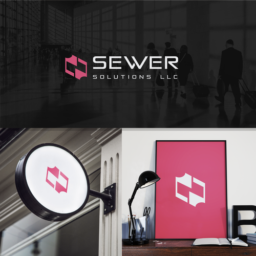 Sewer Contractor Logo Design by casign