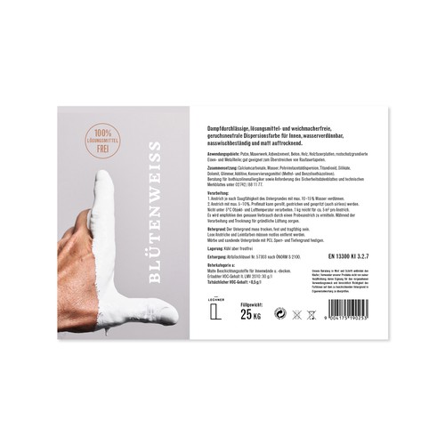 Etiquetas de producto propuesta en el concurso por E’RIA