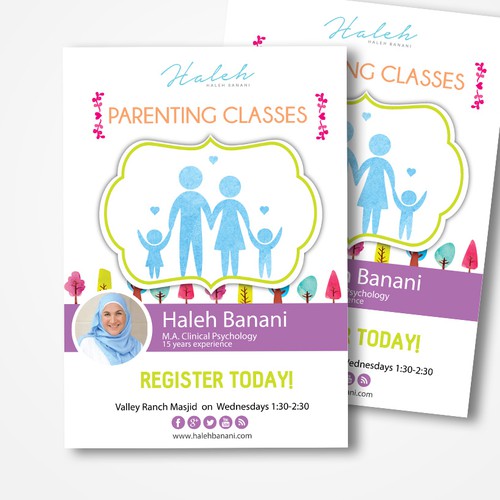 Parenting Class flyer advertisement poster/flyer | Poster ...